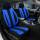 Pilot Sitzbezüge für Chevrolet Aveo T300 ab 2011-2020 (Schwarz-Blau) ZENO506