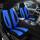 Pilot Sitzbezüge für Nissan Qashqai 2 J11 ab 2013-2021 (Schwarz-Blau) ZENO506 | Mit ABE