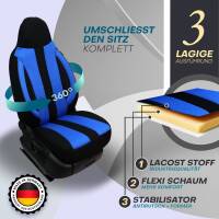 Pilot Sitzbezüge für Peugeot 207 ab 2006-2015...