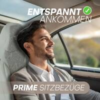 Pilot Sitzbezüge für VW Golf Sportsvan ab 2014-2021 (Grau) HERM208 | Mit ABE