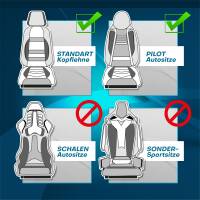 Pilot Sitzbezüge für Kia Stonic ab 2017 (Grau) HERM208 | Mit ABE
