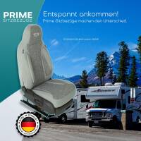 Pilot Wohnmobil Sitzbezüge für Bürstner Boxlife Pro XL (Grau) HERM208