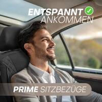 Sitzbezüge für Mazda 2 III ab 2015 (Schwarz) ZEST304 | Mit ABE