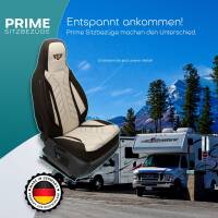 Pilot Wohnmobil Sitzbezüge für SEA Sloop 6 (Beige-Braun) HERM211