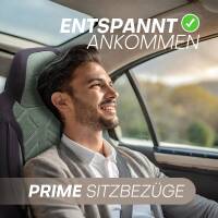 Pilot Sitzbezüge für Mitsubishi ASX ab 2010 (Schwarz-Grün) HERM213