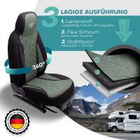 Pilot Wohnmobil Sitzbezüge für Timberland 16V...