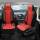 Pilot Wohnmobil Sitzbezüge für Morelo Cruiser 45146 SL Plus (Schwarz-Rot) Leder | Prime APOL502