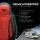 Pilot Wohnmobil Sitzbezüge für Fleetwood Enterprises Discovery Class D (Schwarz-Rot) Leder | Prime APOL502