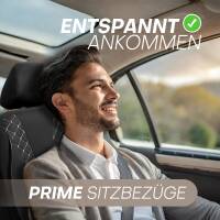 Sitzbezüge für Ford Focus 2 ab 2004-2011 (Schwarz-Weiß) ZEST308 | Mit ABE