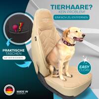 Pilot Sitzbezüge für Nissan Qashqai 3 J12 ab 2021 (Beige) APOL505 | Mit ABE