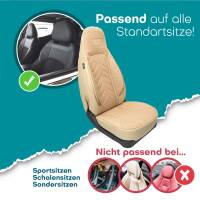 Pilot Sitzbezüge für Opel Agila B ab 2008-2014 (Beige) APOL505