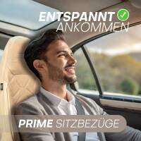 Pilot Wohnmobil Sitzbezüge für Sunliner 608 (Beige) Leder | Prime APOL505