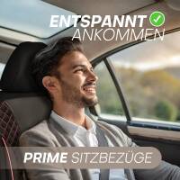 Sitzbezüge für VW Touran 1 ab 2003-2015 in (Schwarz-Rot) JOLT802 | Mit ABE