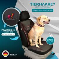 Sitzbezüge für VW Touran 1 ab 2003-2015 in (Schwarz-Rot) JOLT802 | Mit ABE