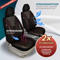 Sitzbezüge für VW Tiguan 1 5N ab 2007-2018 in (Schwarz-Rot) JOLT802 | Mit ABE