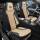Pilot Sitzbezüge für Nissan Pixo ab 2009-2013 (Schwarz-Beige) APOL507 | Mit ABE