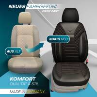 Sitzbezüge für Renault Trafic 3 ab 2014 in (Schwarz) JOLT803 | Mit ABE