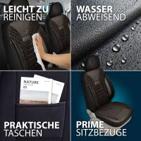 Sitzbezüge für Toyota Verso S ab 2011-2015 in (Schwarz) JOLT803