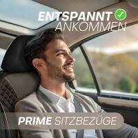 Sitzbezüge für Jaguar XF 1 ab 2008-2015 in (Schwarz) JOLT803 | Mit ABE
