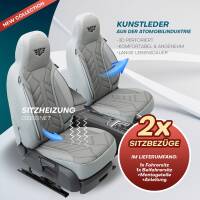 Pilot Sitzbezüge für Subaru Forester S5 ab 2020 (Grau) APOL508