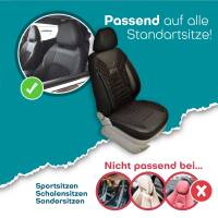 Sitzbezüge für Mitsubishi L200 4 ab 2006-2016 in (Schwarz) JOLT803
