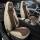 Pilot Sitzbezüge für Infiniti QX70 ab 2009-2018 (Beige-Braun) APOL510 | Mit ABE