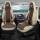 Pilot Wohnmobil Sitzbezüge für Carthago c-compactline luxury line (Beige-Braun) Leder | Prime APOL510