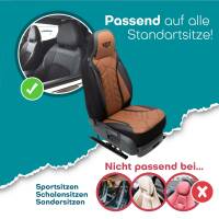 Pilot Sitzbezüge für Subaru Impreza 5 ab 2018 (Schwarz-Braun) APOL511