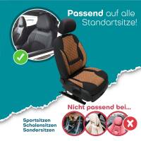 Sitzbezüge für Hyundai Nexo ab 2018 in (Schwarz-Braun) AION111