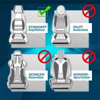 Sitzbezüge für Opel Agila B ab 2008-2014 in (Schwarz-Beige) AION105