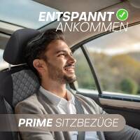 Sitzbezüge für Chevrolet Volt ab 2010-2019 in (Schwarz-Grau) AION109