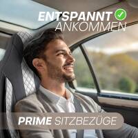 Pilot Sitzbezüge für BMW 4er F32 ab 2013-2021 (Schwarz-Grau) ZARA401