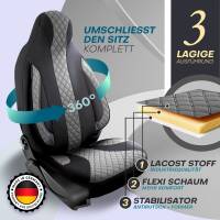 Pilot Sitzbezüge für VW Touran 1 ab 2003-2015...