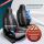 Pilot Sitzbezüge für Hyundai Santa Fe DM ab 2012-2018 (Schwarz-Grau) ZARA401 | Mit ABE