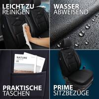 Sitzbezüge für Citroen Grand / C4 Spacetourer ab 2016 (Schwarz) ARTE104 | Mit ABE