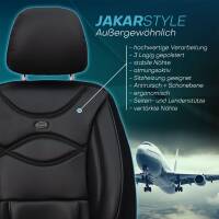 Sitzbezüge für Citroen Grand / C4 Spacetourer ab 2016 (Schwarz) ARTE104 | Mit ABE