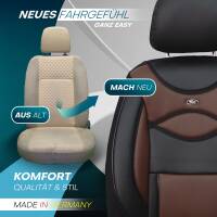 Sitzbezüge für Mitsubishi ASX ab 2010 (Schwarz-Braun) ARTE103