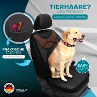 Sitzbezüge für Kia Rio 2 JB ab 2005-2011 (Schwarz-Braun) ARTE103