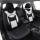 Sitzbezüge für Mercedes Vito Viano W639 ab 2003-2014 (Schwarz-Weiß) ARTE108 | Mit ABE