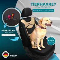 Sitzbezüge für BMW 3er F30 & F31 ab 2011-2019 (Schwarz- Beige) ARTE107 | Mit ABE