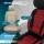 Sitzbezüge für Lexus LS 4 ab 2007-2018 (Schwarz-Rot) ATHN102 | Mit ABE