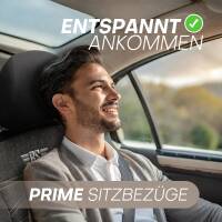 Sitzbezüge für Ford Ka+ ab 2014-2021 (Schwarz) ATHN304 | Mit ABE