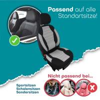 Sitzbezüge für Toyota Yaris 4 ab 2021 (Schwarz-Grau) ATHN101 | Mit ABE