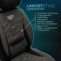 Sitzbezüge für Jeep Wrangler JK ab 2007-2018 (Schwarz) ATHN304 | Mit ABE
