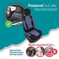 Sitzbezüge für Nissan Juke 2 ab 2019 (Schwarz-Blau) ATHN106 | Mit ABE