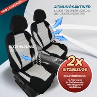 Sitzbezüge für Suzuki Across ab 2020 (Schwarz-Weiß) ATHN108 | Mit ABE