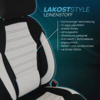 Sitzbezüge für Suzuki Across ab 2020 (Schwarz-Weiß) ATHN108 | Mit ABE