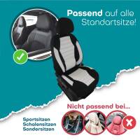 Sitzbezüge für Audi Q5 Sportback ab 2021 (Schwarz-Weiß) ATHN108