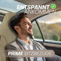 Pilot Sitzbezüge für Jaguar XJ X351 ab 2009 (Beige) ZARA405 | Mit ABE