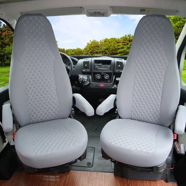 Pilot Wohnmobil Sitzbezüge für Weinsberg CaraStar (Grau) POSE709